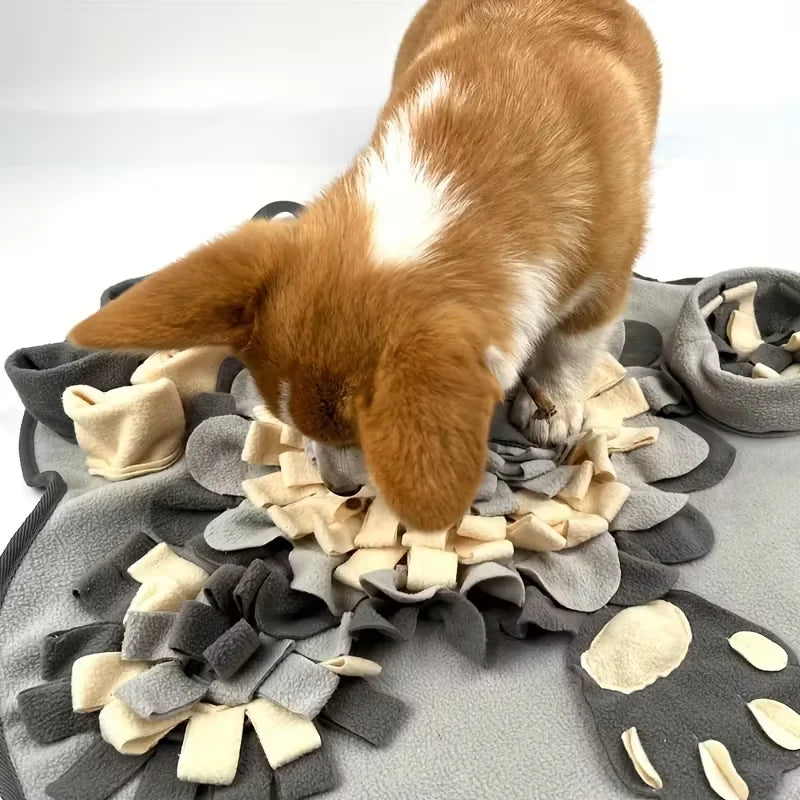 Round Interactive Snuffle Feeding/Foraging Mat