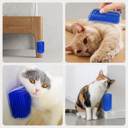 Self-Grooming Cat Corner Brush