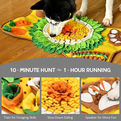 Rectangular Interactive Snuffle Feeding/Foraging Mat