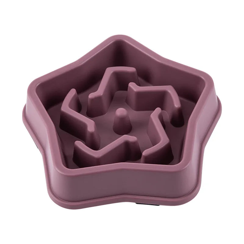 Anti-Choking Slow Feed Pet Bowl