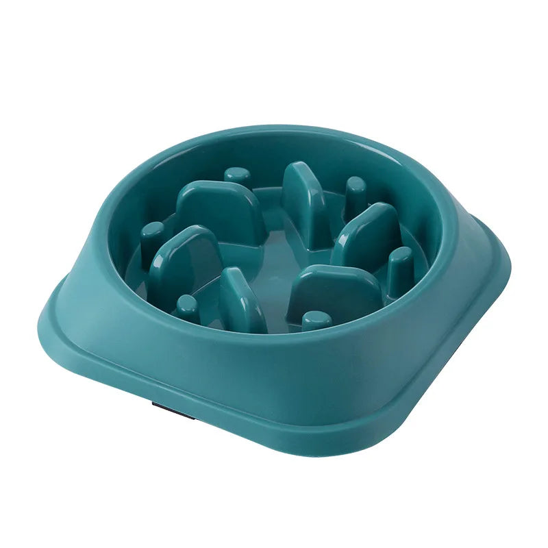 Anti-Choking Slow Feed Pet Bowl