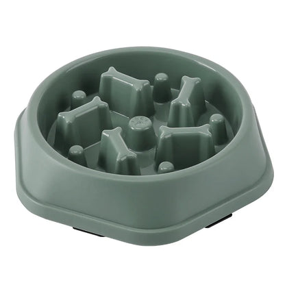 Anti-Choking Slow Feed Pet Bowl
