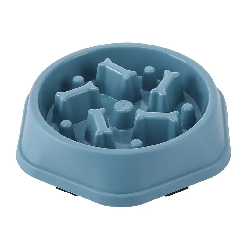 Anti-Choking Slow Feed Pet Bowl