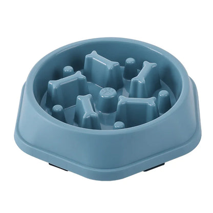 Anti-Choking Slow Feed Pet Bowl