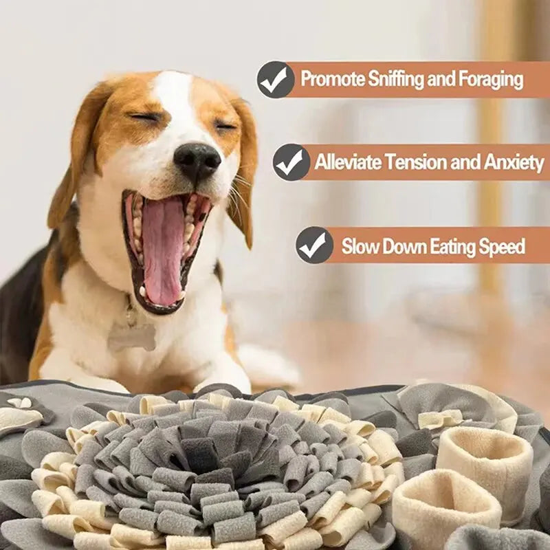 Rectangular Interactive Snuffle Feeding/Foraging Mat