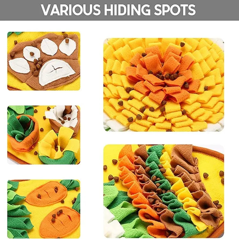Rectangular Interactive Snuffle Feeding/Foraging Mat