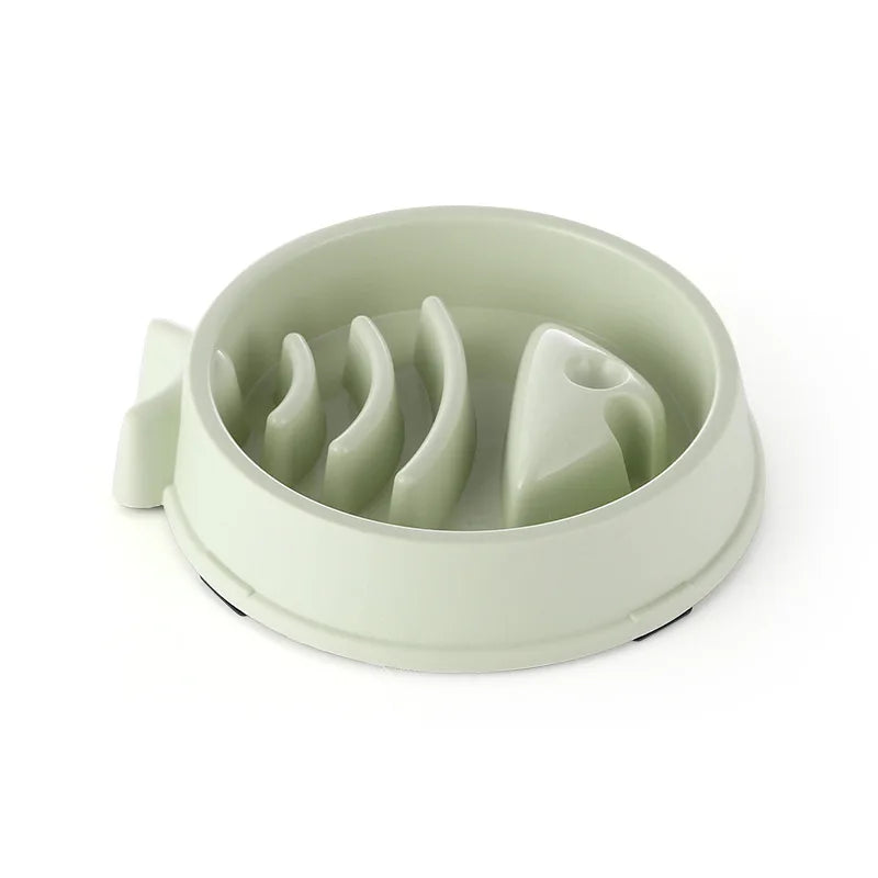 Anti-Choking Slow Feed Pet Bowl