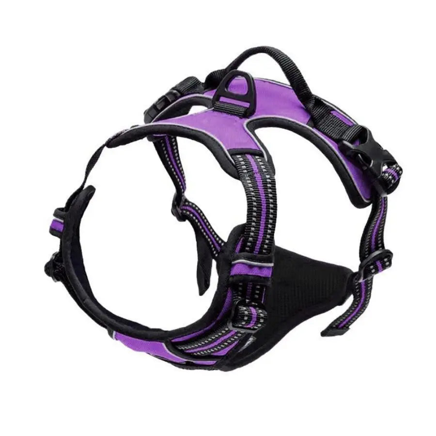 Medium and Large Dogs: Reflective Adjustable Pet Harness