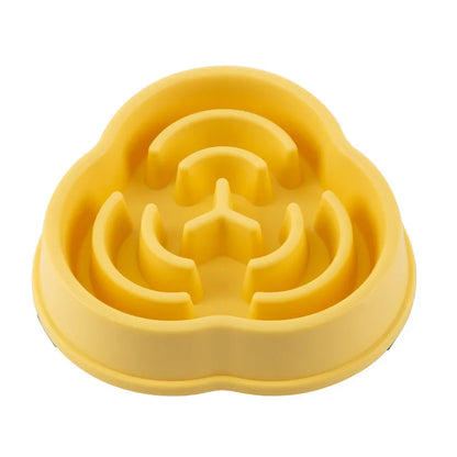 Anti-Choking Slow Feed Pet Bowl