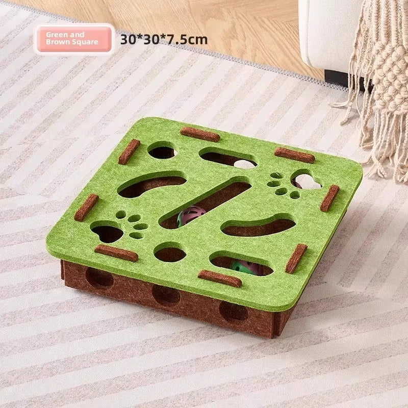 Interactive Cat Puzzle Box Toy