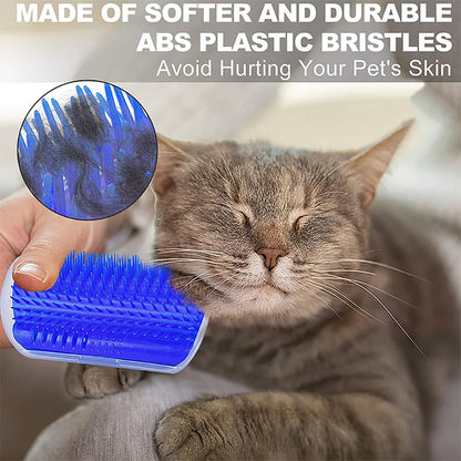 Self-Grooming Cat Corner Brush
