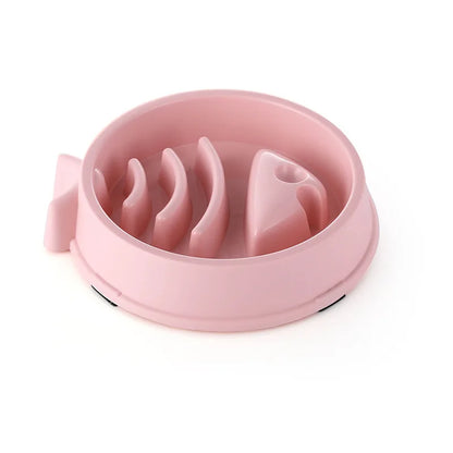 Anti-Choking Slow Feed Pet Bowl