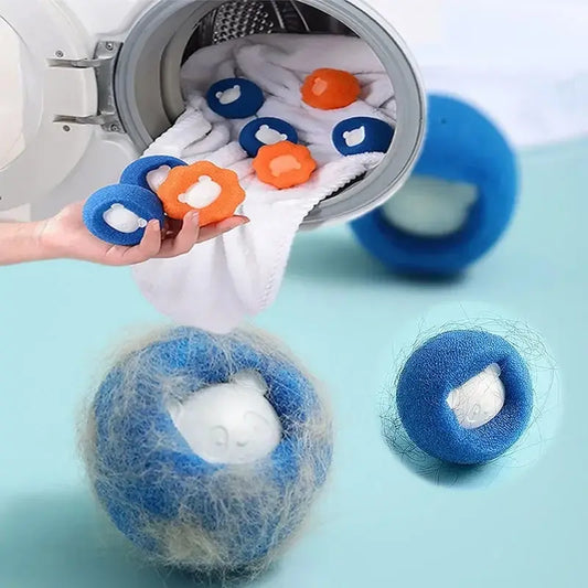 Reusable Pet Hair Laundry Catcher Balls
