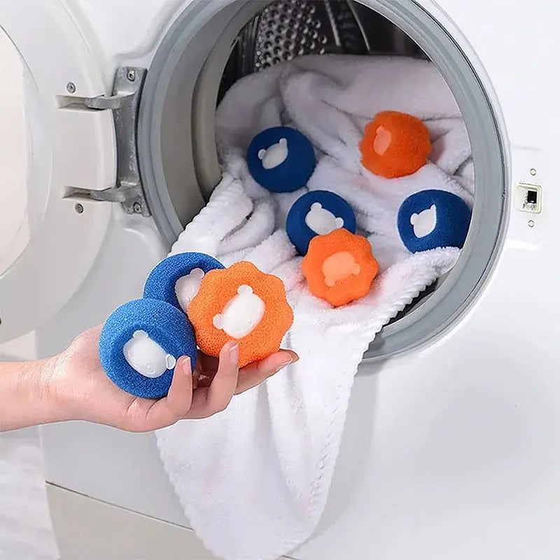 Reusable Pet Hair Laundry Catcher Balls