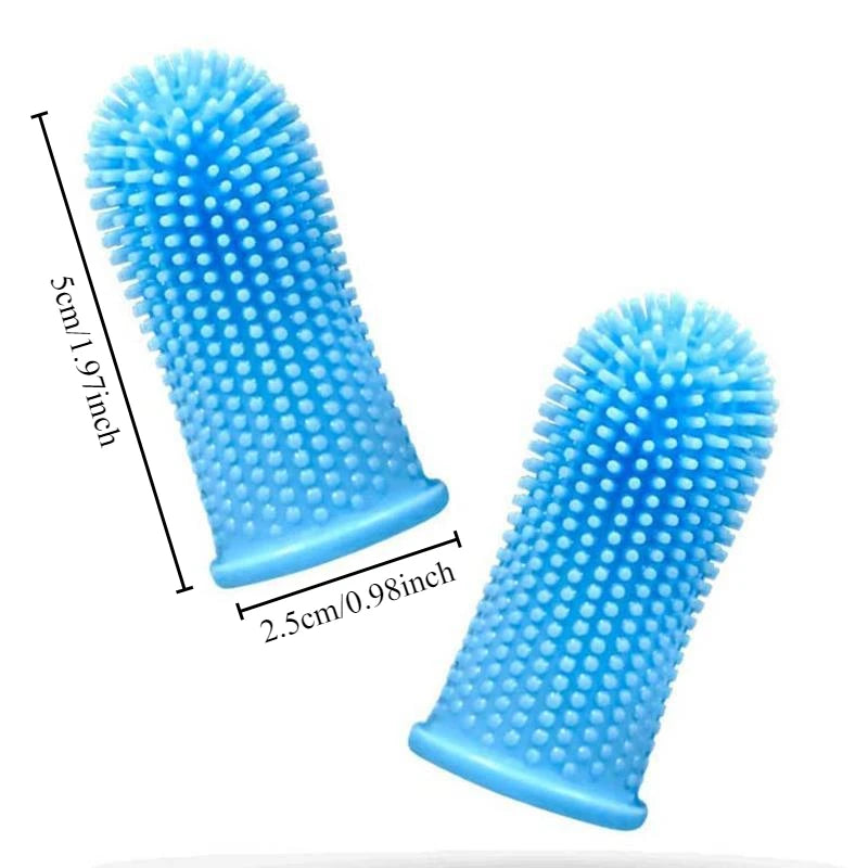 Silicone Finger Toothbrush for Pets