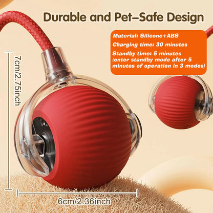 Smart Interactive Rolling Pet Toy