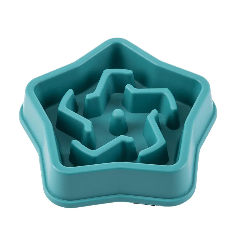 Anti-Choking Slow Feed Pet Bowl