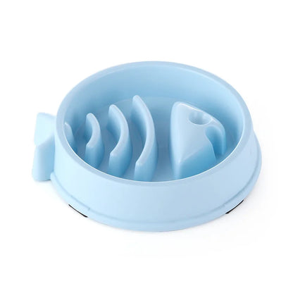 Anti-Choking Slow Feed Pet Bowl