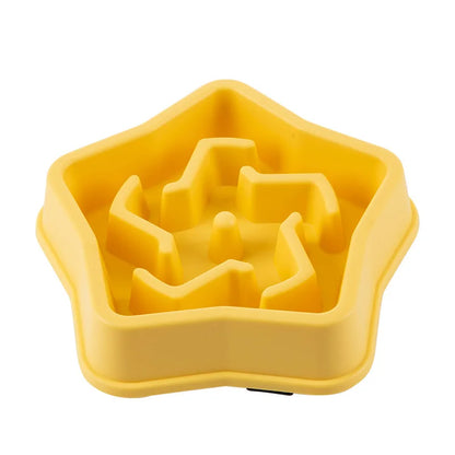 Anti-Choking Slow Feed Pet Bowl