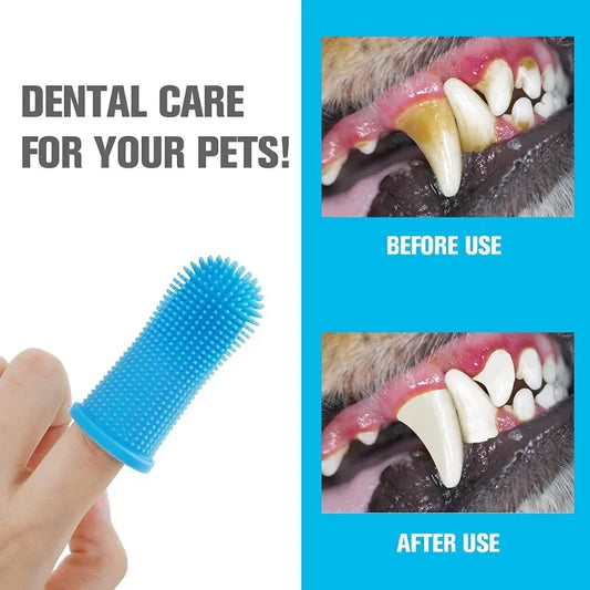 Silicone Finger Toothbrush for Pets